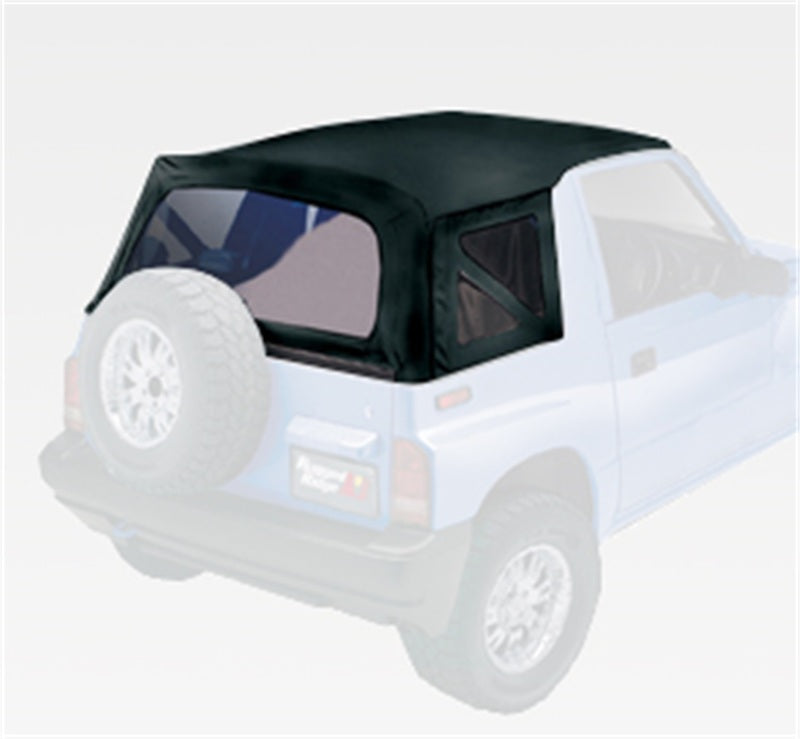 Rugged Ridge Xhd Soft Top Black Denim Clear Windows; 95-98 Suzuki Sidekicks - 53723.15