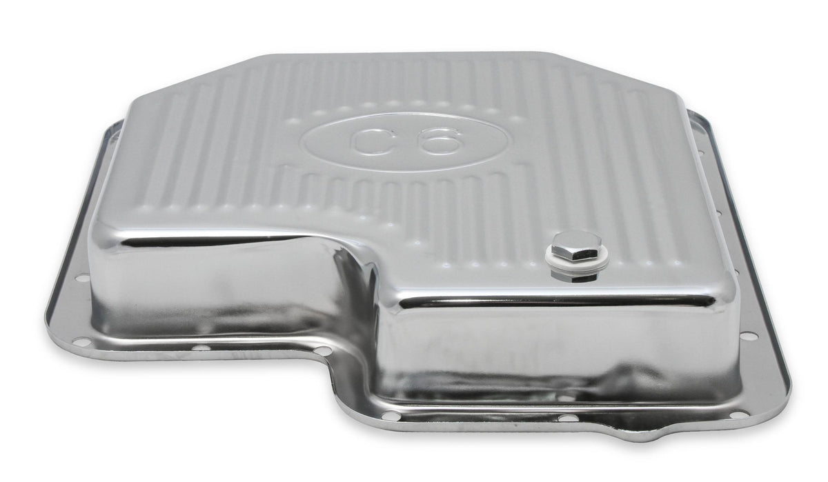 Mr. Gasket 9756CMRG Trans Pan Ford C6 Chrome