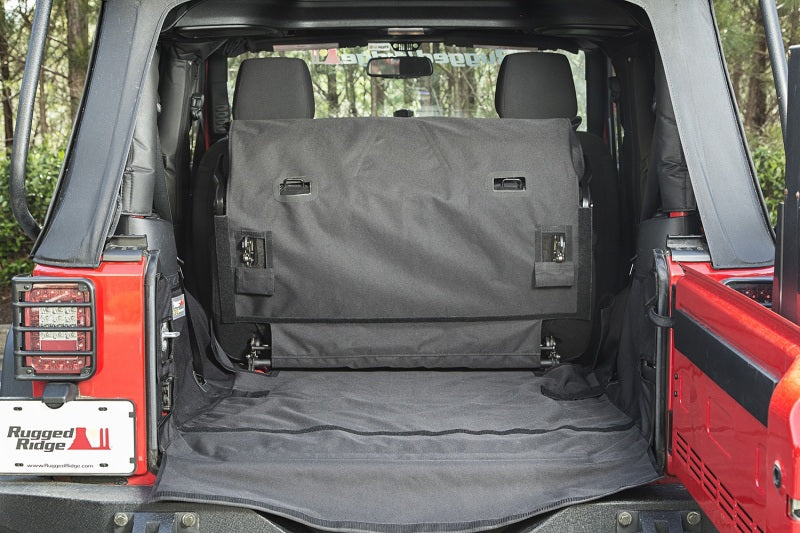 Rugged Ridge C3 Cargo Cover No Subwoofer; 07-18 Jeep Wrangler Jk 2 Door - 13260.03