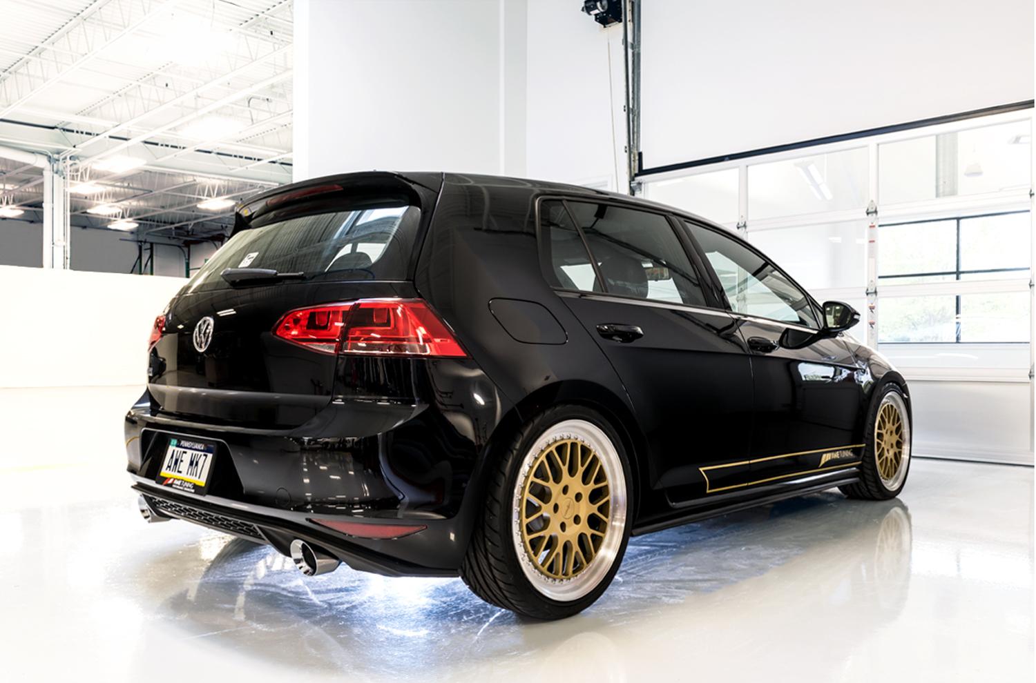 AWE Tuning VW MK7 GTI Track Edition Exhaust - Chrome Silver Tips - 3020-32022