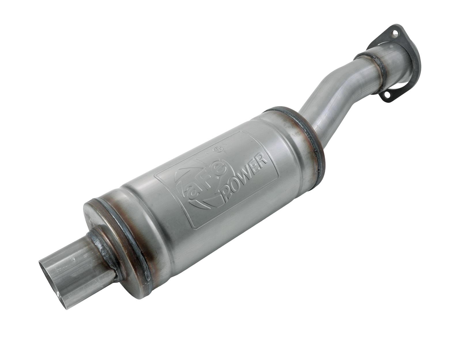 AFE Vulcan Series 409 Stainless Steel Resonator Upgrade Pipe (Fits aFe POWER Exhaust Systems) - 49C43131
