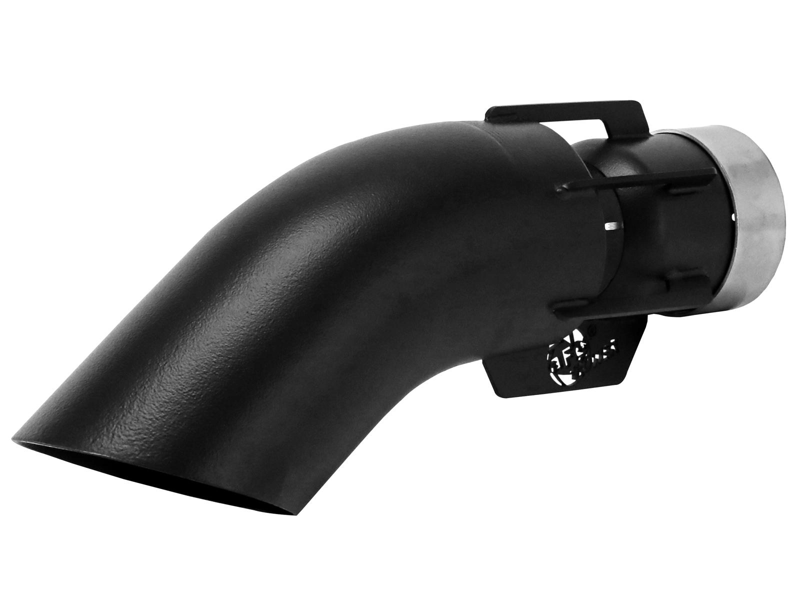 AFE MACH Force-Xp 304 Stainless Steel Clamp-on Exhaust Tip Black - 49T30401-B151
