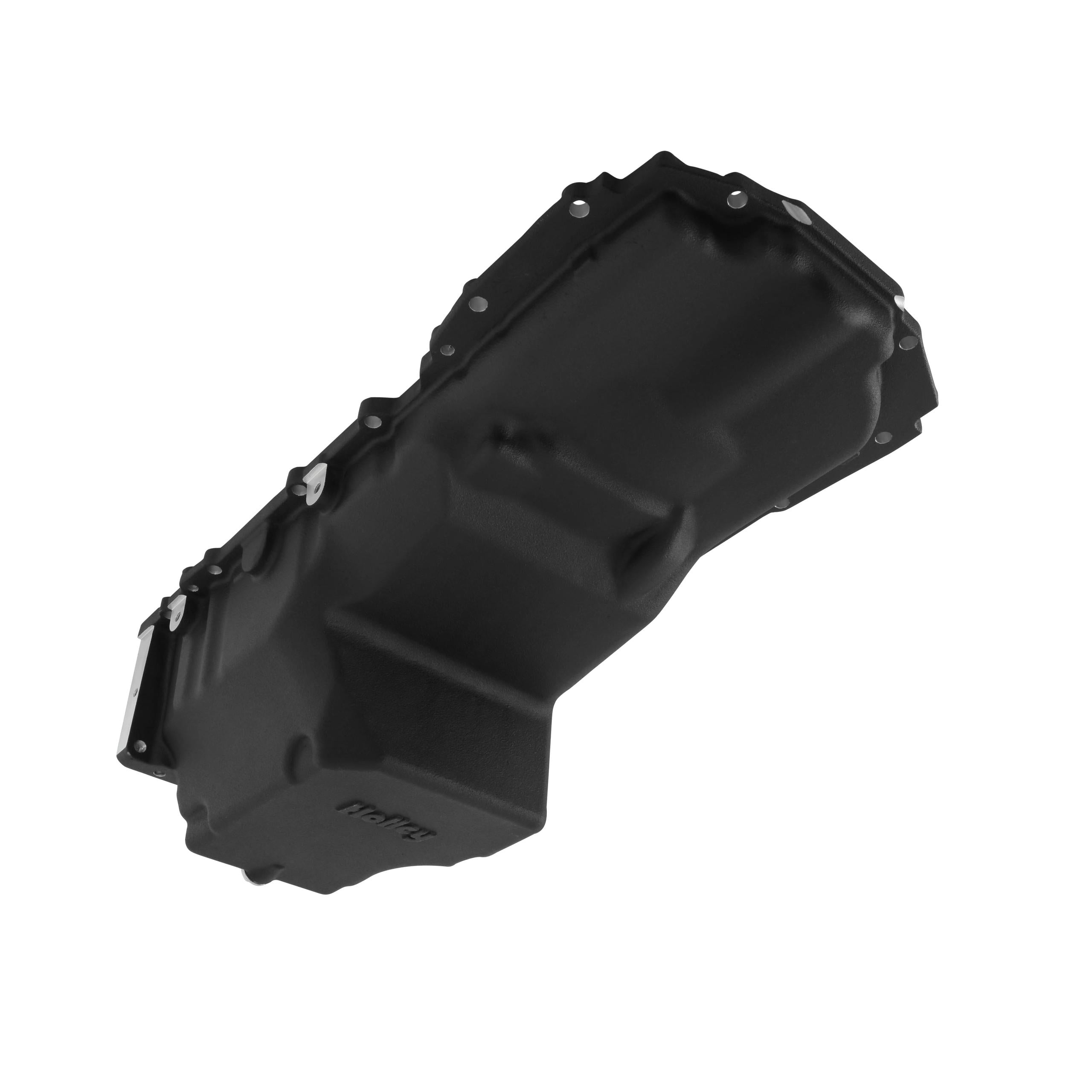 Holley GM LT Swap Oil Pan - 4WD / Truck / Off-Road - Black - 302-24BK