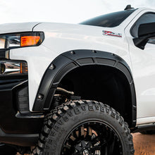 Rough Country Fender Flares Defender G7C Red Hot Chevy Silverado 1500 2WD/4WD (19-26) (2019-2026 Silverado 1500, Silverado 1500 LTD) - A-C12211-G7C