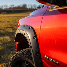 Rough Country Fender Flares Defender PCL Blue Streak Ram 1500 2WD/4WD (2019-2024) (2019-2024 1500) - A-D10914-PCL