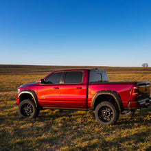 Rough Country Fender Flares Defender PCL Blue Streak Ram 1500 2WD/4WD (2019-2024) (2019-2024 1500) - A-D10914-PCL