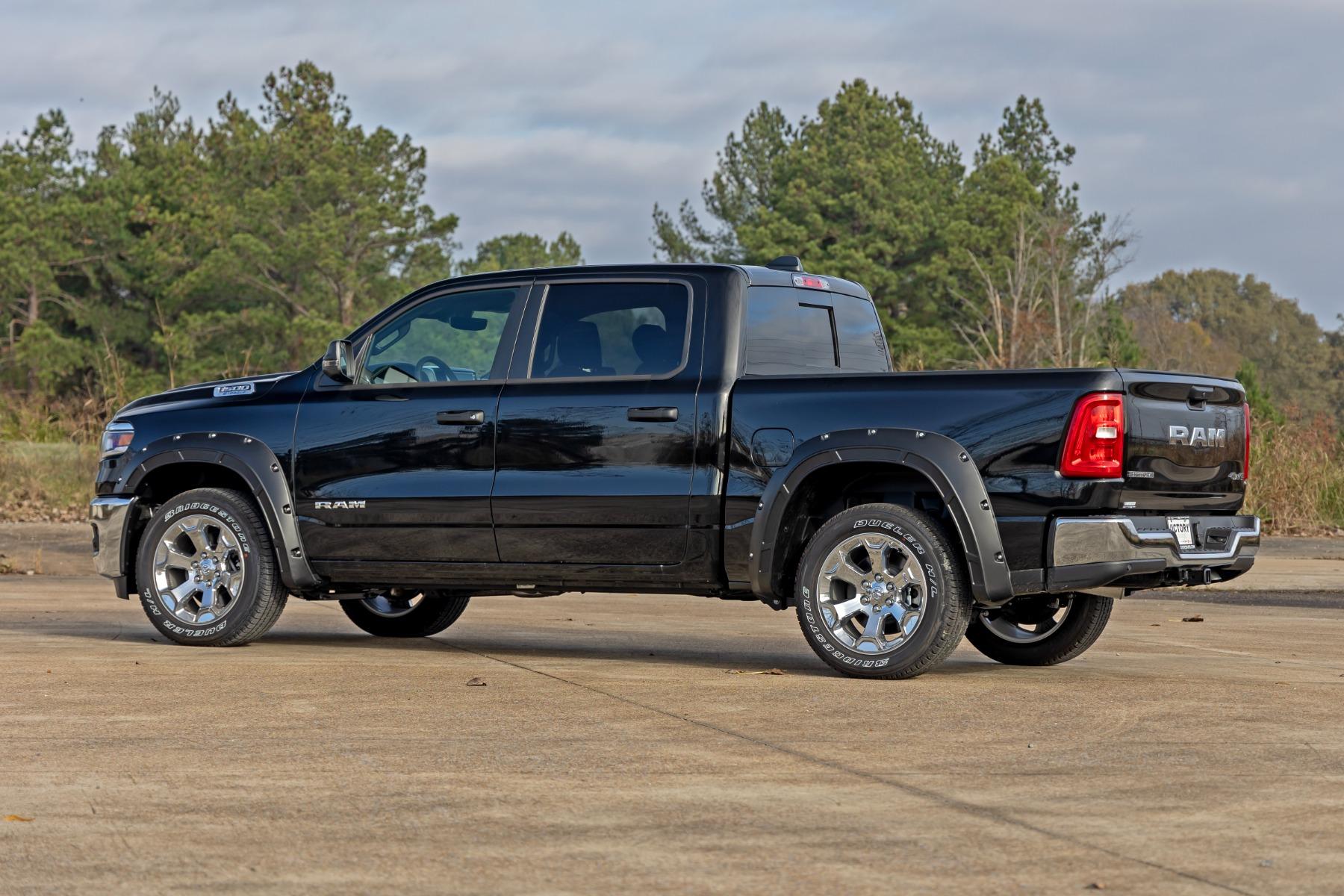 Rough Country Fender Flares Defender PRV Delmonico Red Ram 1500 2WD/4WD (2025) (2025-2026 1500) - A-D319205-PRV