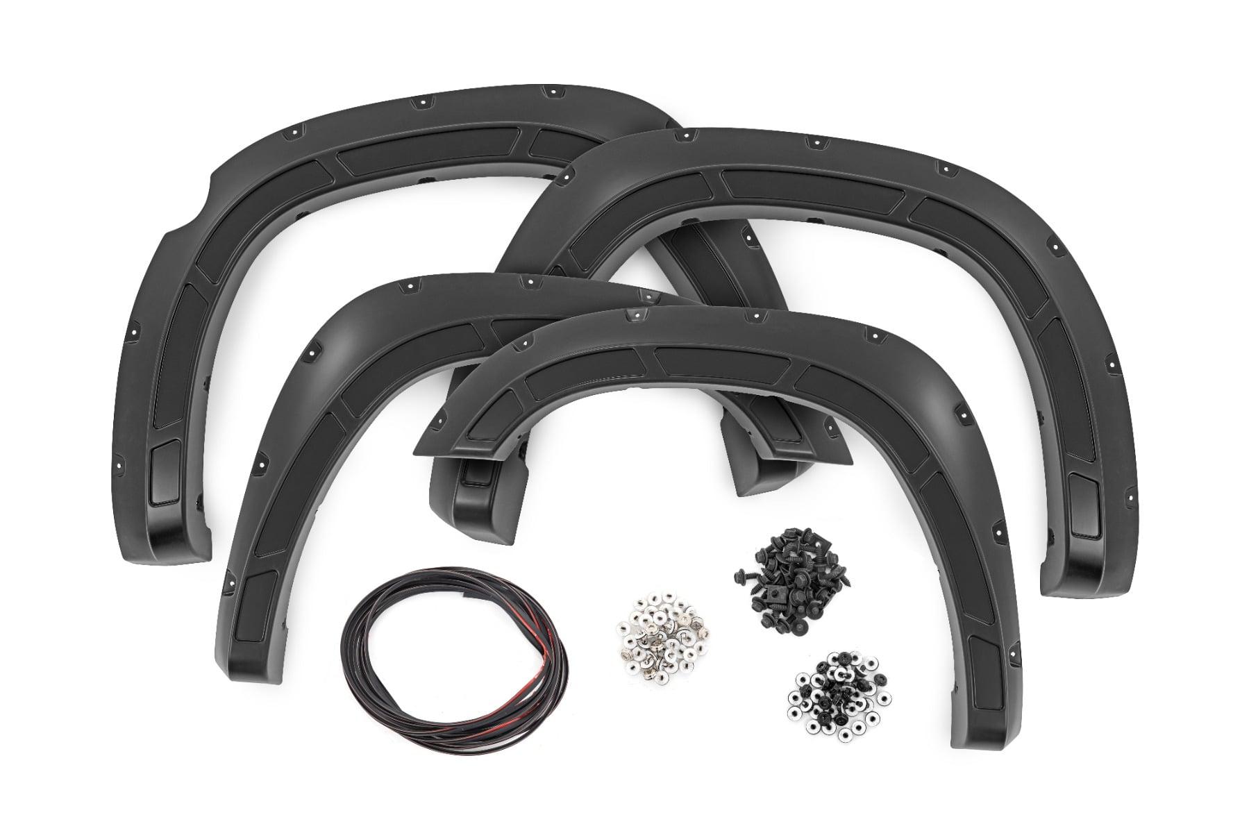 Rough Country Fender Flares Defender Gloss Black Ram 1500 2WD/4WD (2025-2026) (2025-2026 1500) - A-D319205-RCGB
