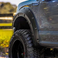 Rough Country Fender Flares Defender E7 Velocity Blue Ford F-150 2WD/4WD (2015-2020) (2015-2020 F-150) - A-F11811-E7