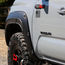 Rough Country Defender Pocket Fender Flare Super White Toyota Tacoma (16-23) (2016-2023 Tacoma) - A-T11621-O4O
