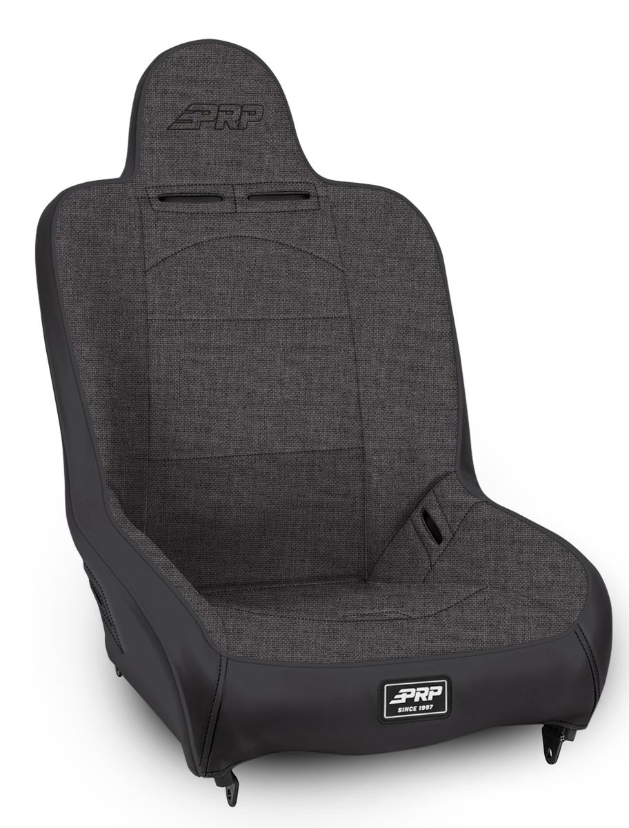 PRP Seats Premier High Back Suspension Seat All Gray Tweed - A100110-54