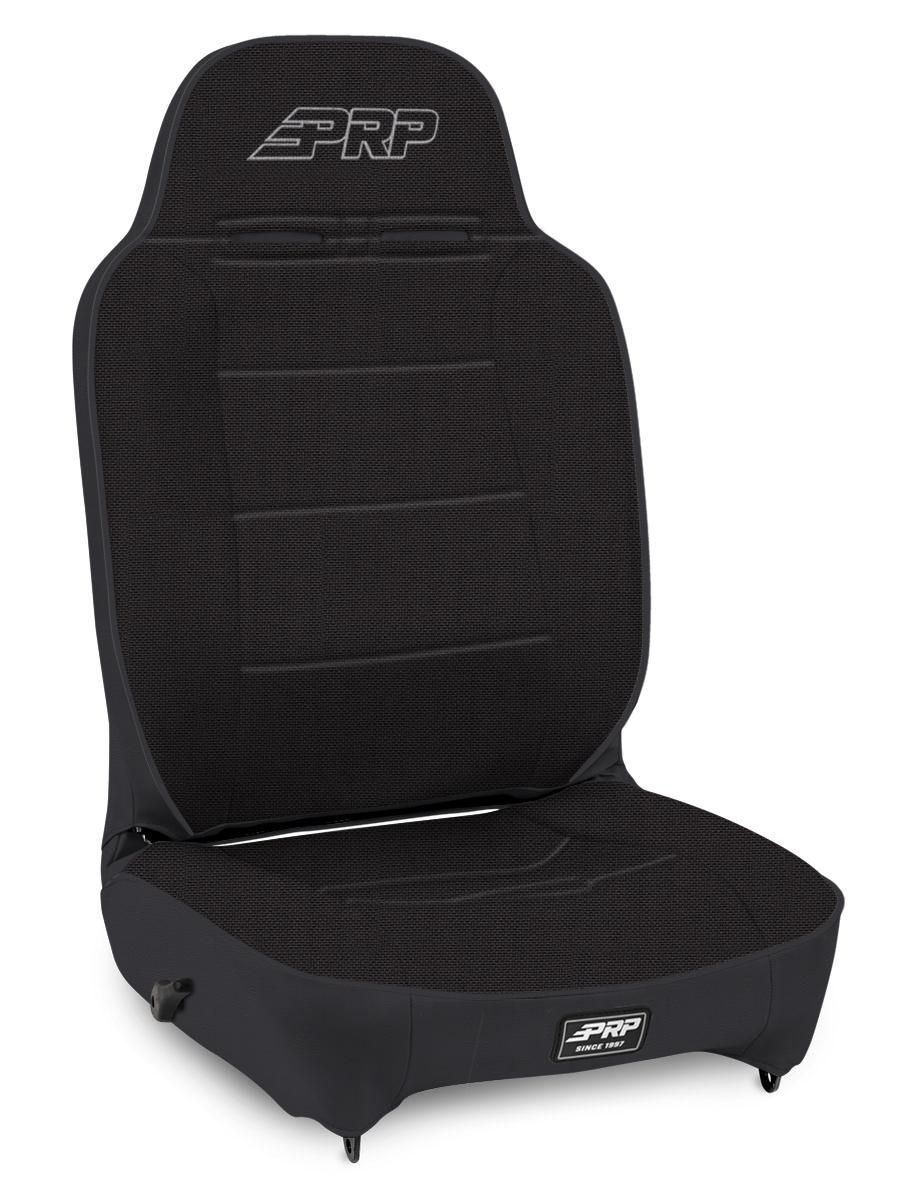 PRP Seats Enduro High Back Reclining Suspension Seat Driver Side All Black - A13011044-50