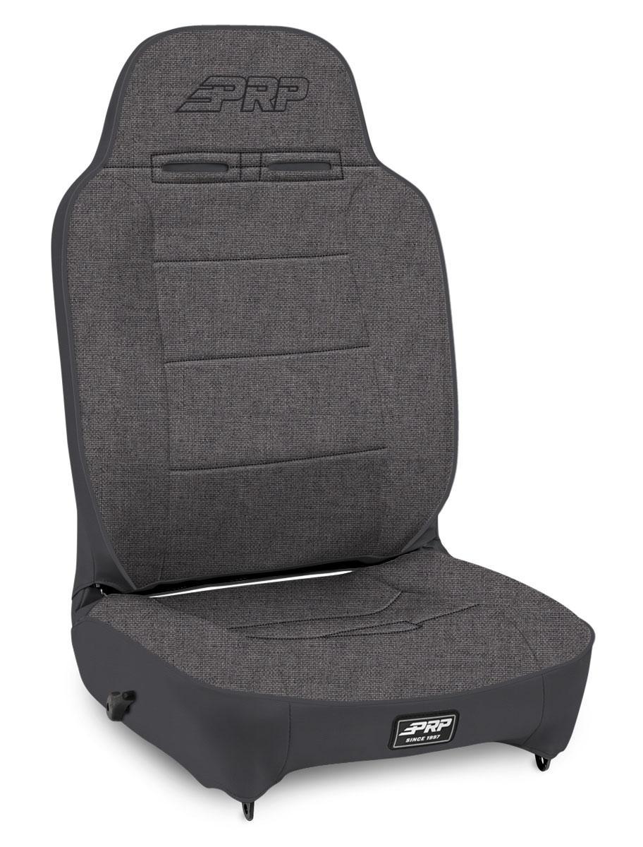 PRP Seats Enduro High Back Reclining Suspension Seat Passenger Side All Gray - A13011045-54