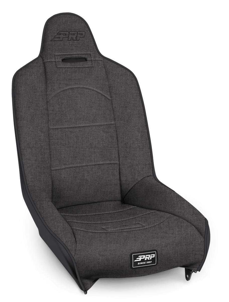 PRP Seats Roadster High Back Suspension Seat All Gray 202 202 54 54 PRP Black Out - A150110-54