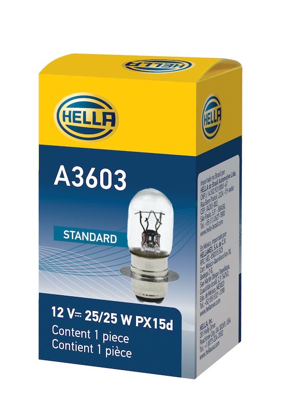 Hella Standard Series Incandescent Miniature Light Bulb - A3603
