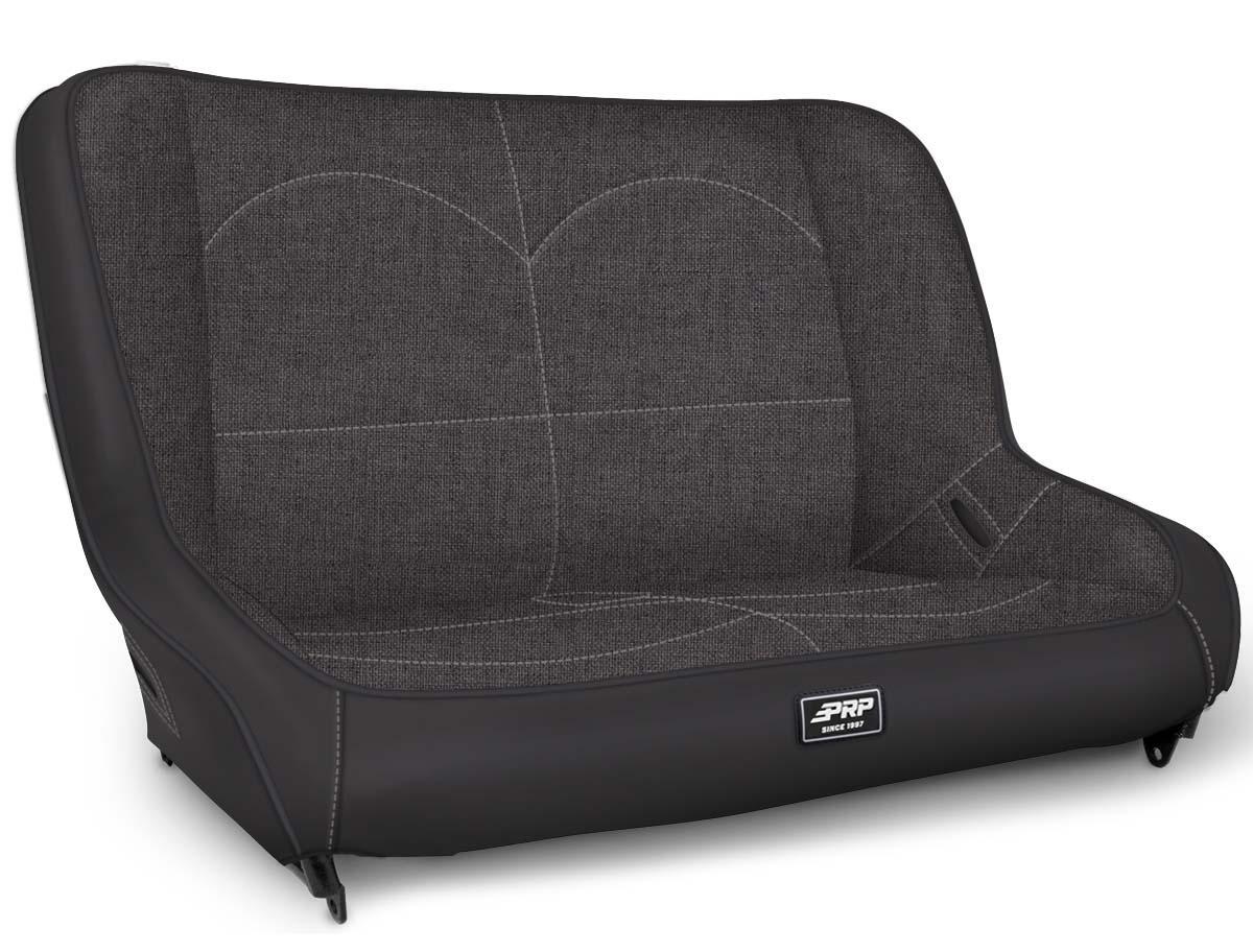 PRP Seats Low Back Rear Bench for Jeep TJ/LJ/JK Gray - A3610-39-54