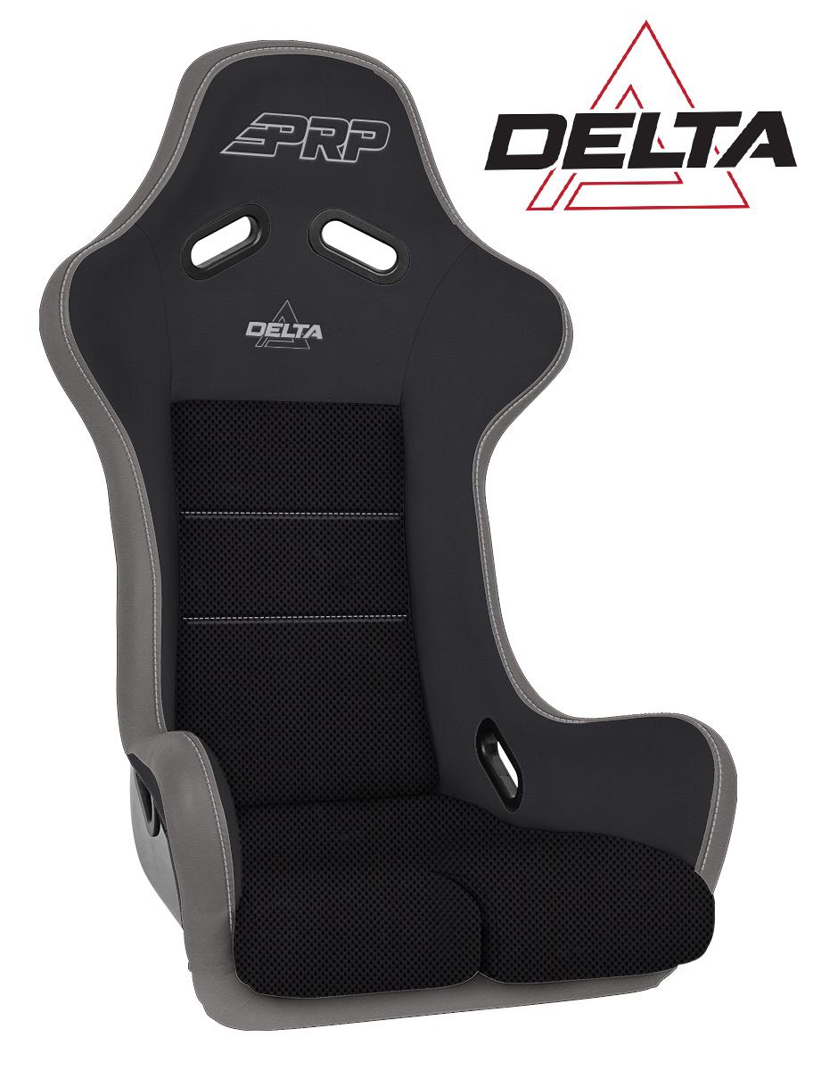 PRP Seats Delta Composite Seat Black and Gray - A37F-203