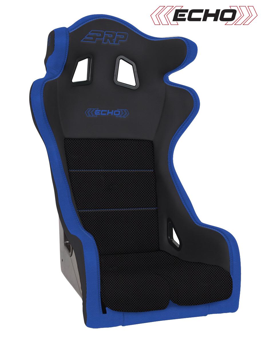 PRP Seats Echo Composite Seat Black and Blue - A38-V
