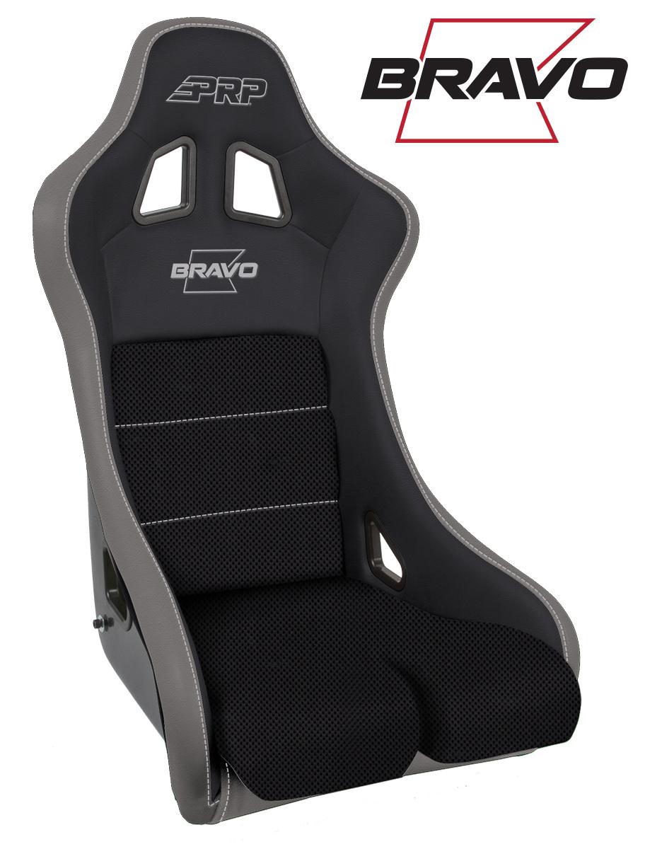 PRP Seats Bravo Composite Seat Black and Gray - A4502-203