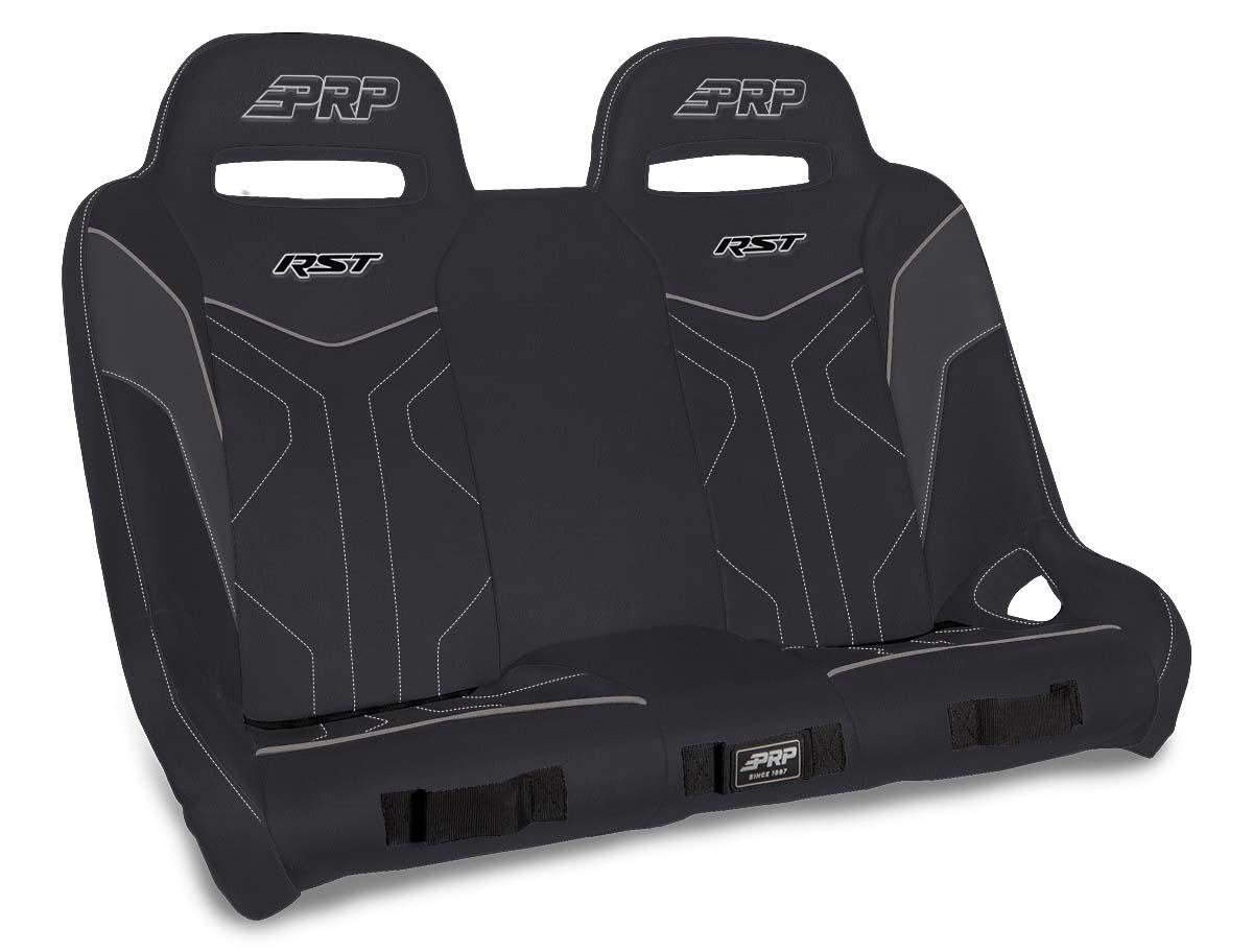 PRP Seats RST Rear Suspension Bench for Polaris RZR XP4 1000 XP4 Turbo XP4 Turbo S Black - A4901-201