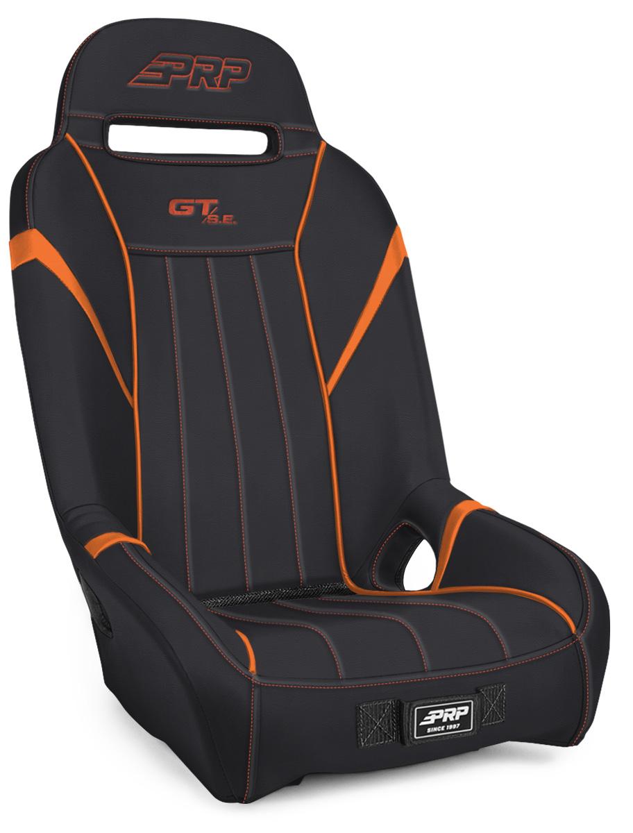 PRP Seats GT/S.E. Suspension Seat Black and Orange - A5701-PORXP-207