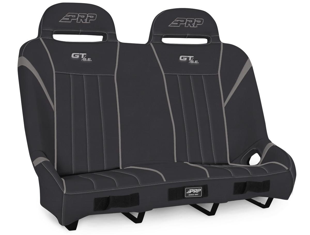 PRP Seats GT/S.E. Suspension Bench for Polaris RZR Black and Gray - A60-203