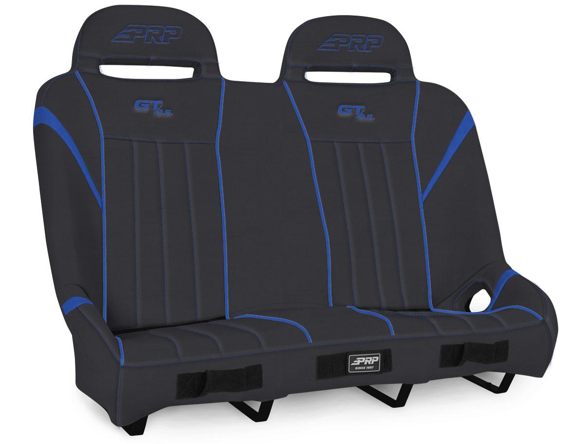 PRP Seats GT/S.E. Suspension Bench for Polaris RZR Black and Blue - A60-V