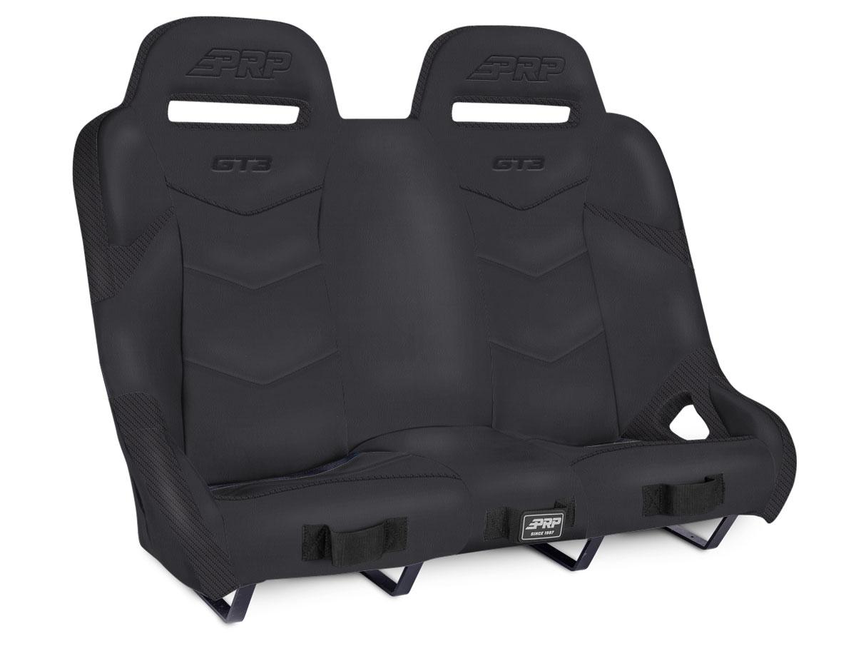 PRP Seats GT3 Rear Suspension Bench for Polaris RZR All Black - A74-201