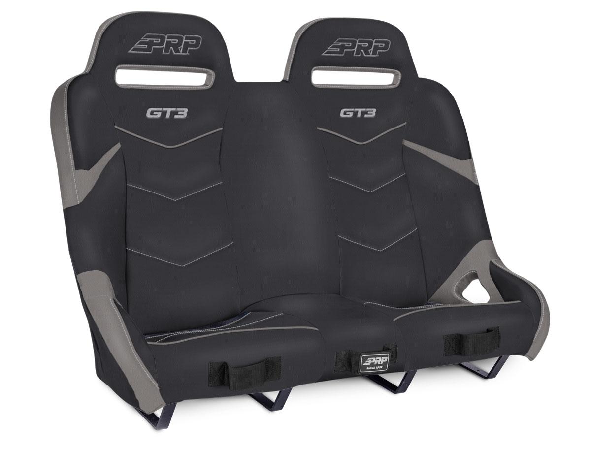 PRP Seats GT3 Rear Suspension Bench for Polaris RZR Gray - A74-203