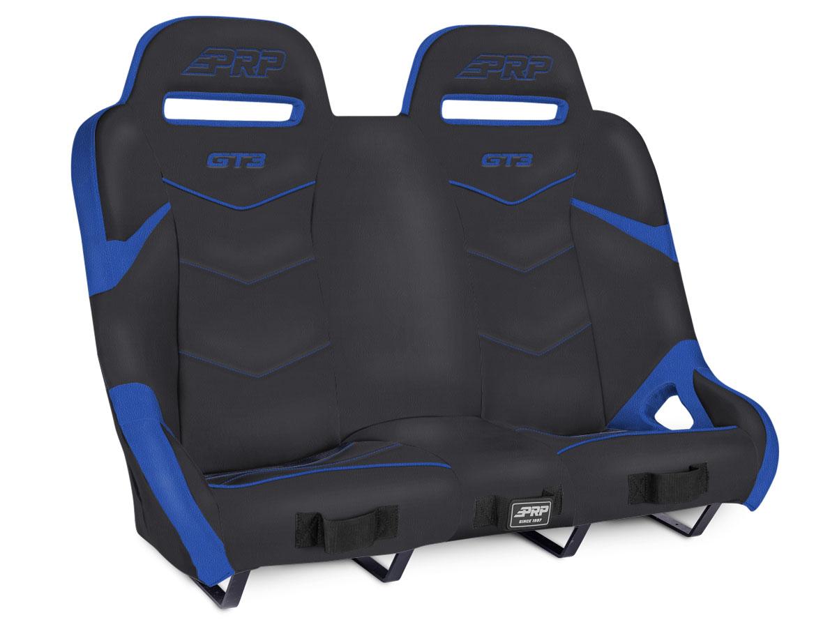 PRP Seats GT3 Rear Suspension Bench for Polaris RZR Blue - A74-V