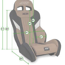 PRP Seats XCR Suspension Seat Black - A8001-PORXP-201