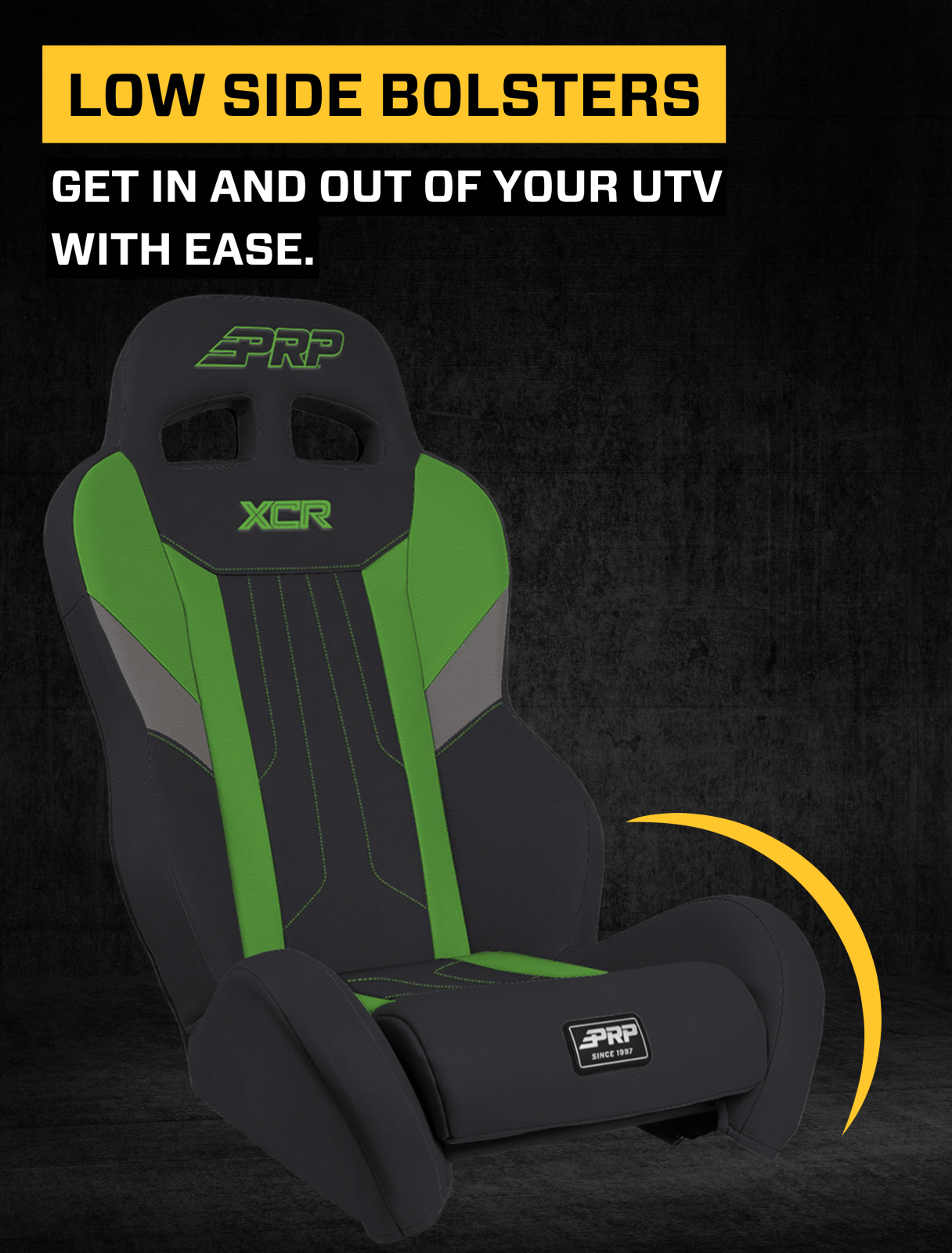 PRP Seats XCR Suspension Seat Black - A8001-PORXP-201