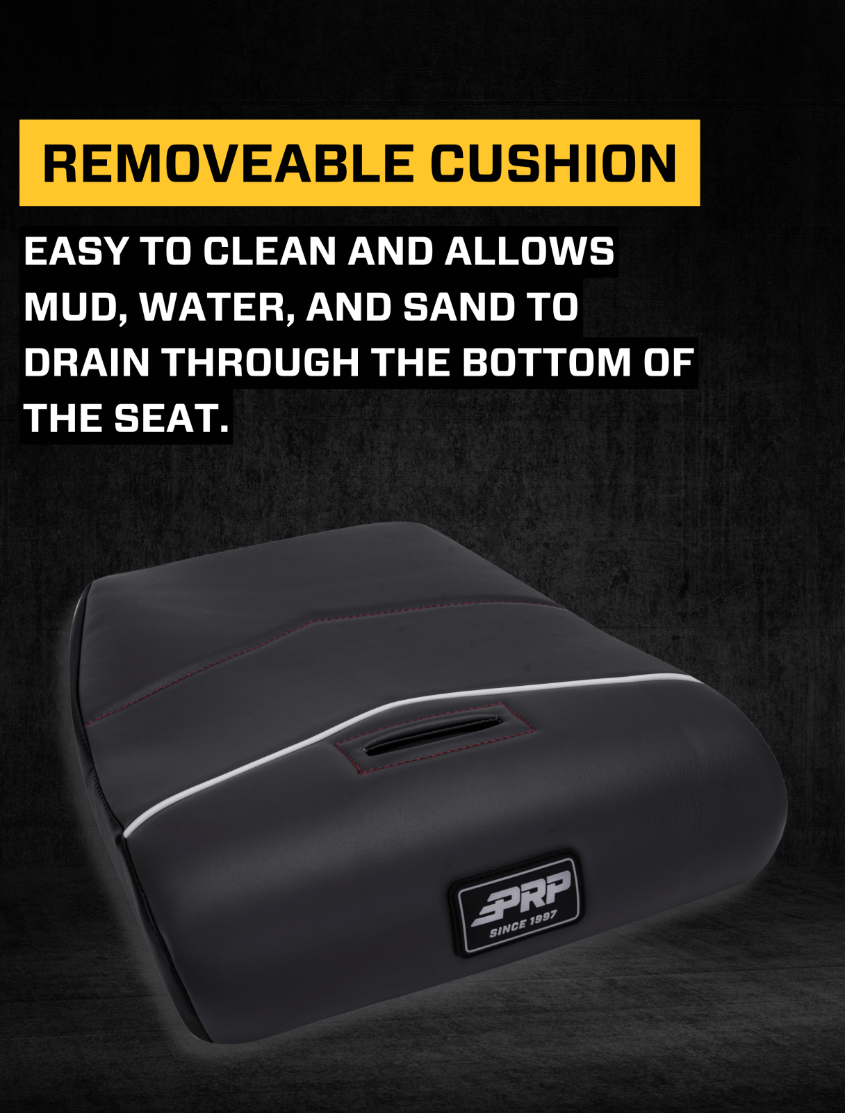 PRP Seats XCR Suspension Seat Black - A8001-PORXP-201