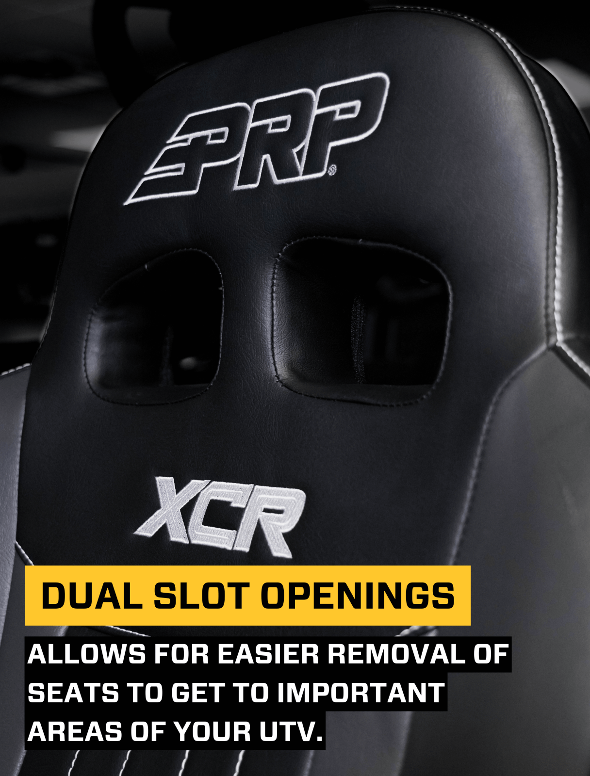 PRP Seats XCR Suspension Seat Black - A8001-PORXP-201