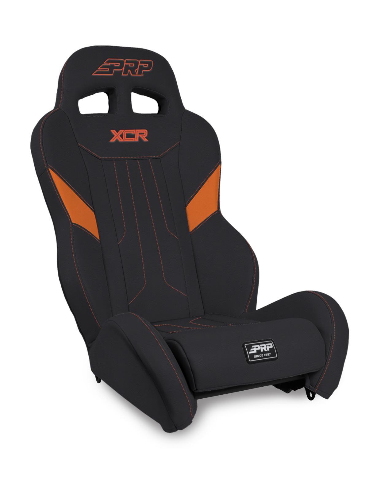 PRP Seats XCR Suspension Seat Black and Orange - A8001-PORXP-207