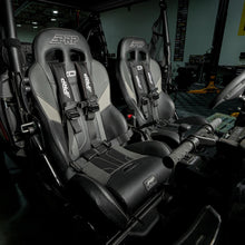 PRP Seats XCR Suspension Seats Kit for Polaris RZR PRO XP PRO R Turbo R Pair Black & Gray - A8001-PORXP-C79-203
