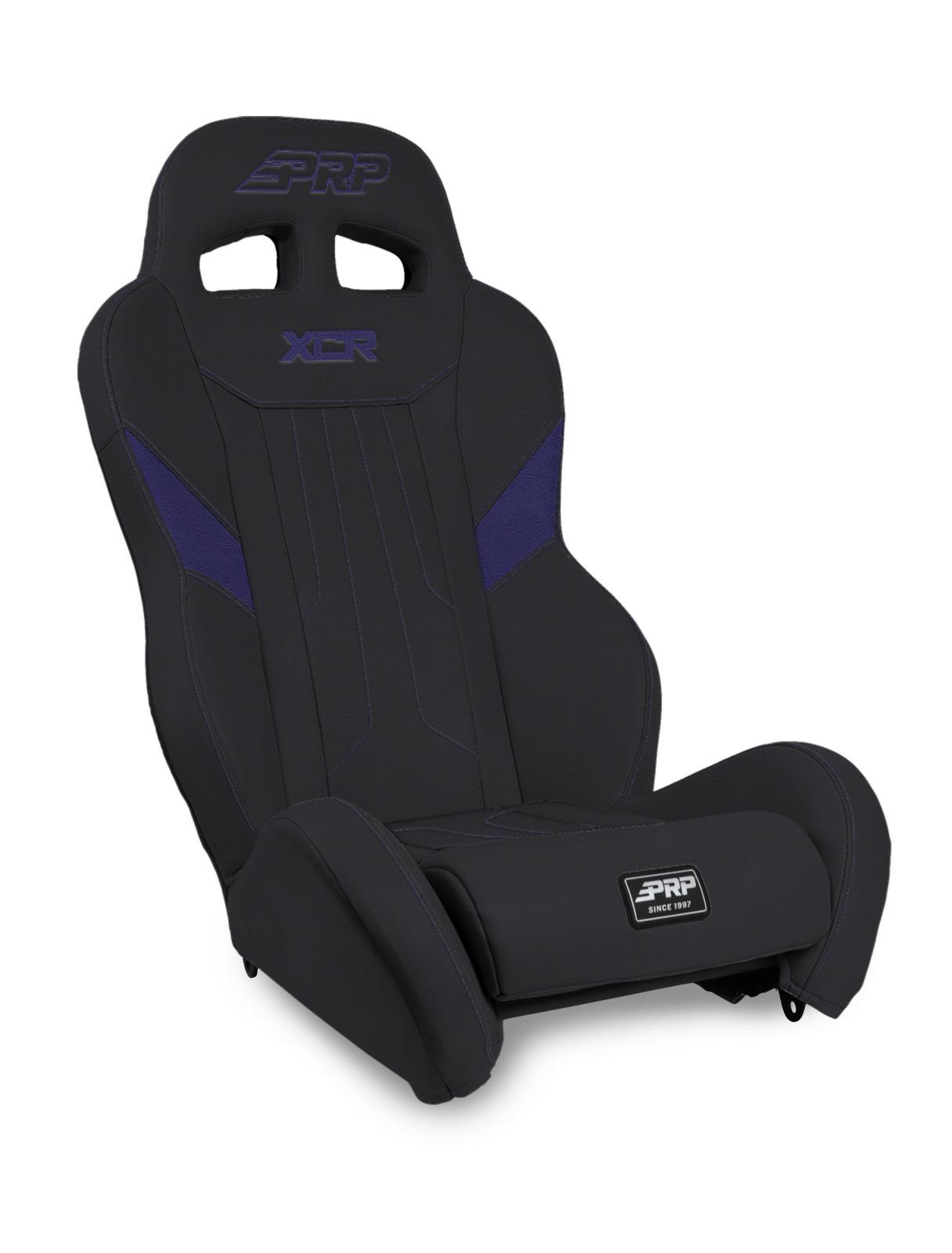 PRP Seats XCR Suspension Seat Black and Purple - A8001-PORXP-M