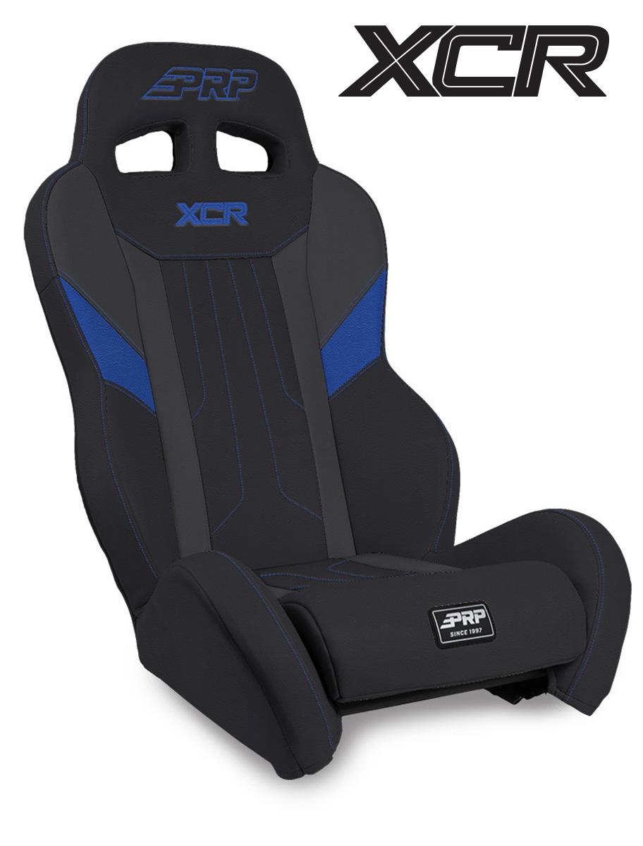 PRP Seats XCR Suspension Seat Black and Blue - A8001-PORXP-V