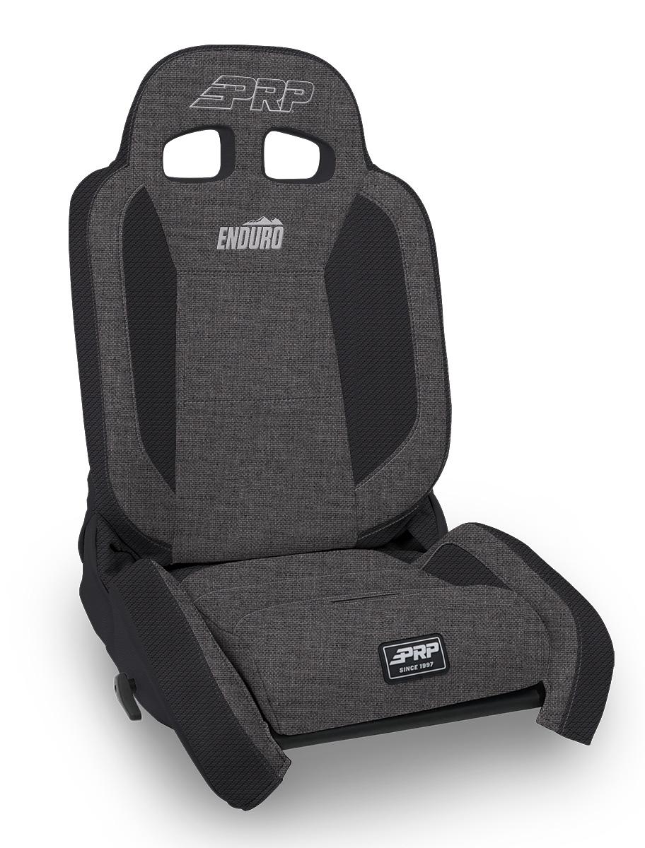 PRP Seats EnduroTrail Reclining Suspension Seat Gray Tweed Passenger - A8801045-54