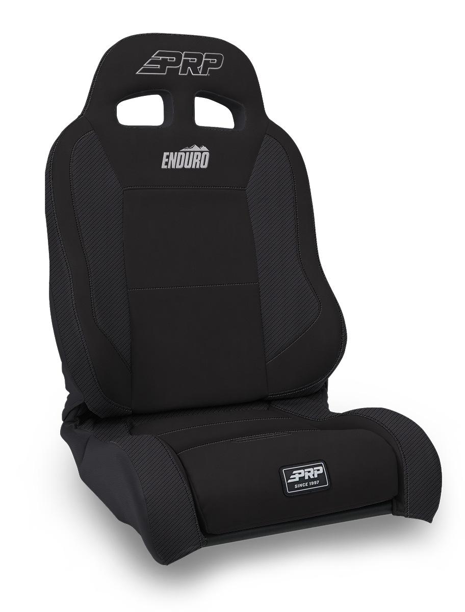 PRP Seats EnduroTrek Reclining Suspension Seat Black Suede Passenger - A8901045-241