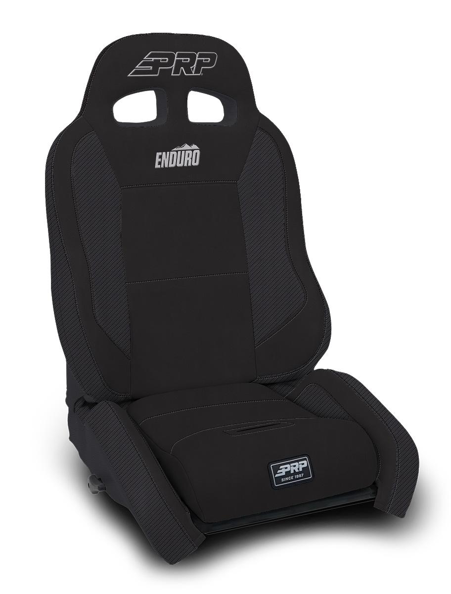 PRP Seats EnduroCrawl Reclining Suspension Seat Black Suede Driver - A9001044-241