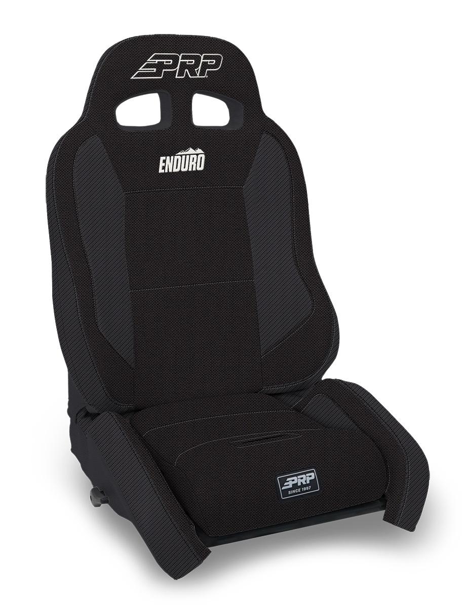 PRP Seats EnduroCrawl Reclining Suspension Seat Black Tweed Driver - A9001044-50