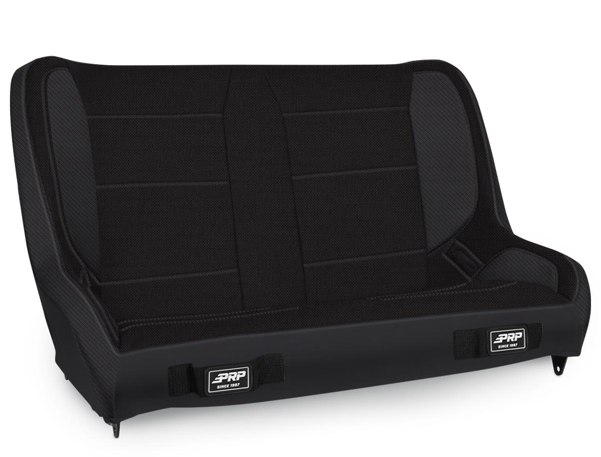 PRP Seats Elite Series Rear Bench for Jeep CJ-7/Wrangler YJ Black - A9236-36-50