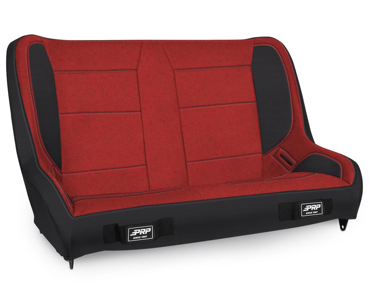 PRP Seats Elite Series Rear Bench for Jeep Wrangler TJ LJ JK Red - A9236-39-72