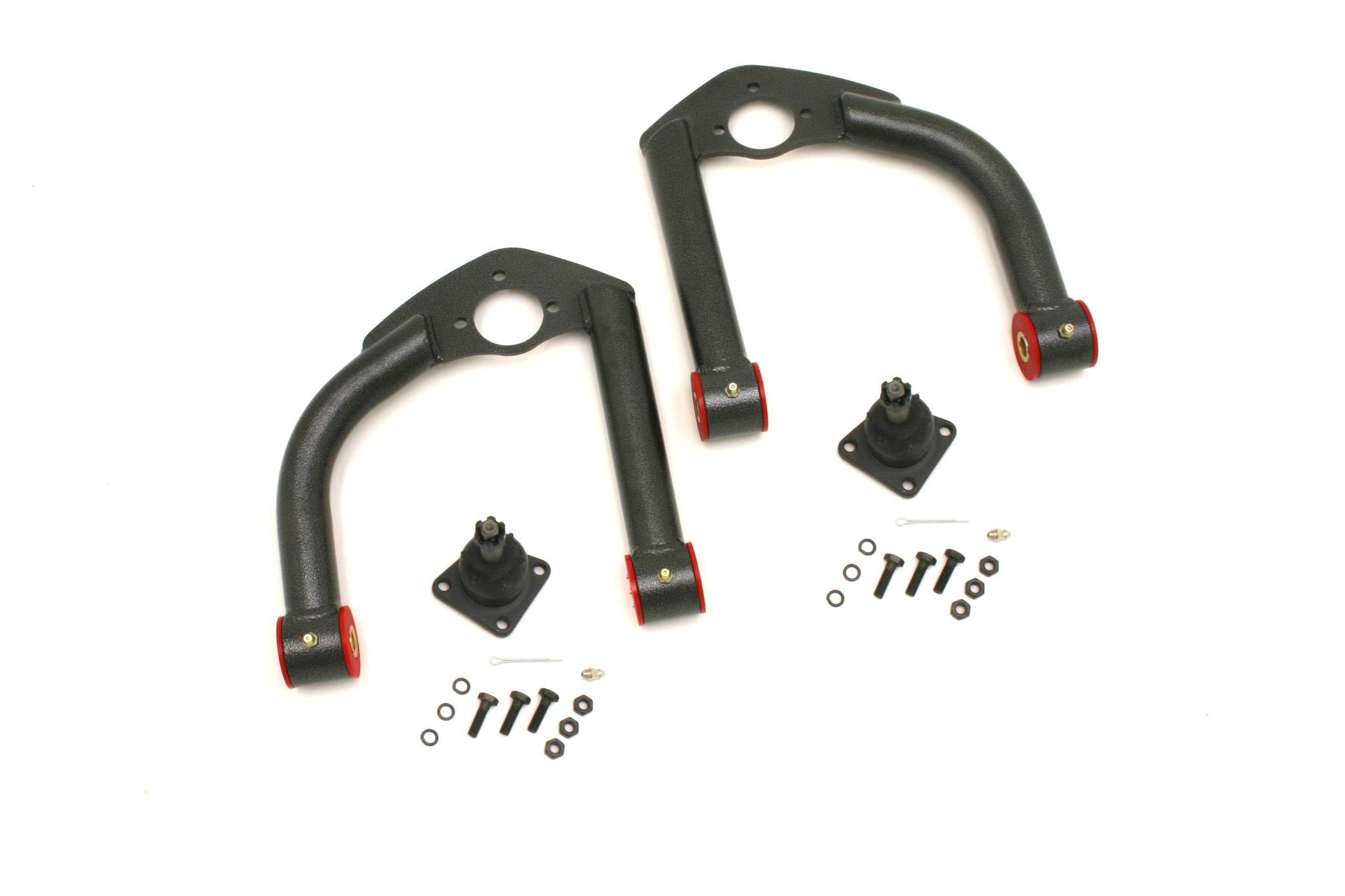 BMR AA001H Black A-Arms, Upper, DOM, Non-Adjustable, Polyurethane Bushings 4th Gen F-Body 1993 - 2002 Chevrolet, Pontiac