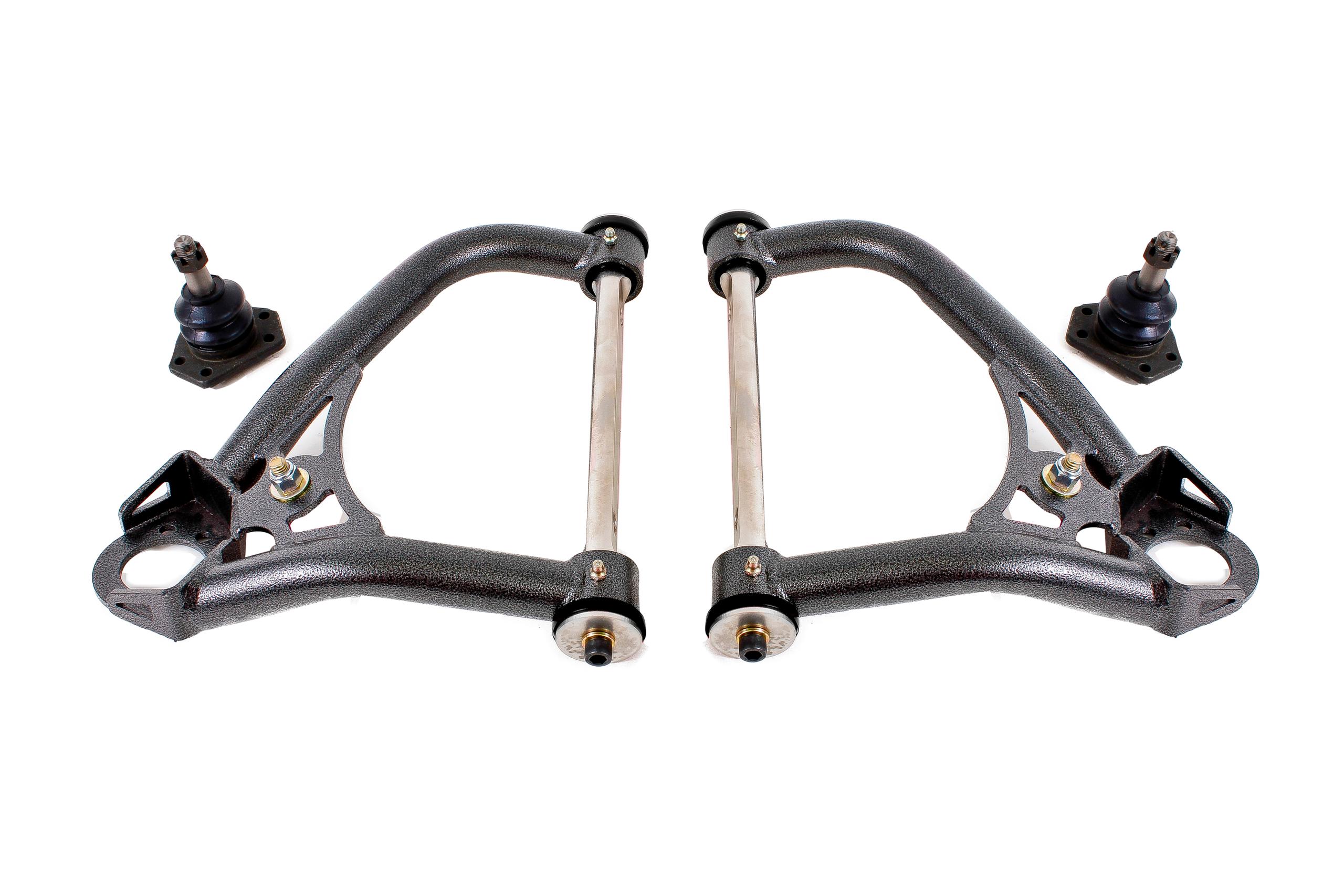 BMR AA027H Black A-Arms, Upper, Pro-Touring, Tall Ball Joint, Delrin Bushings 1st Gen F-Body 1967 - 1969 Chevrolet, Pontiac