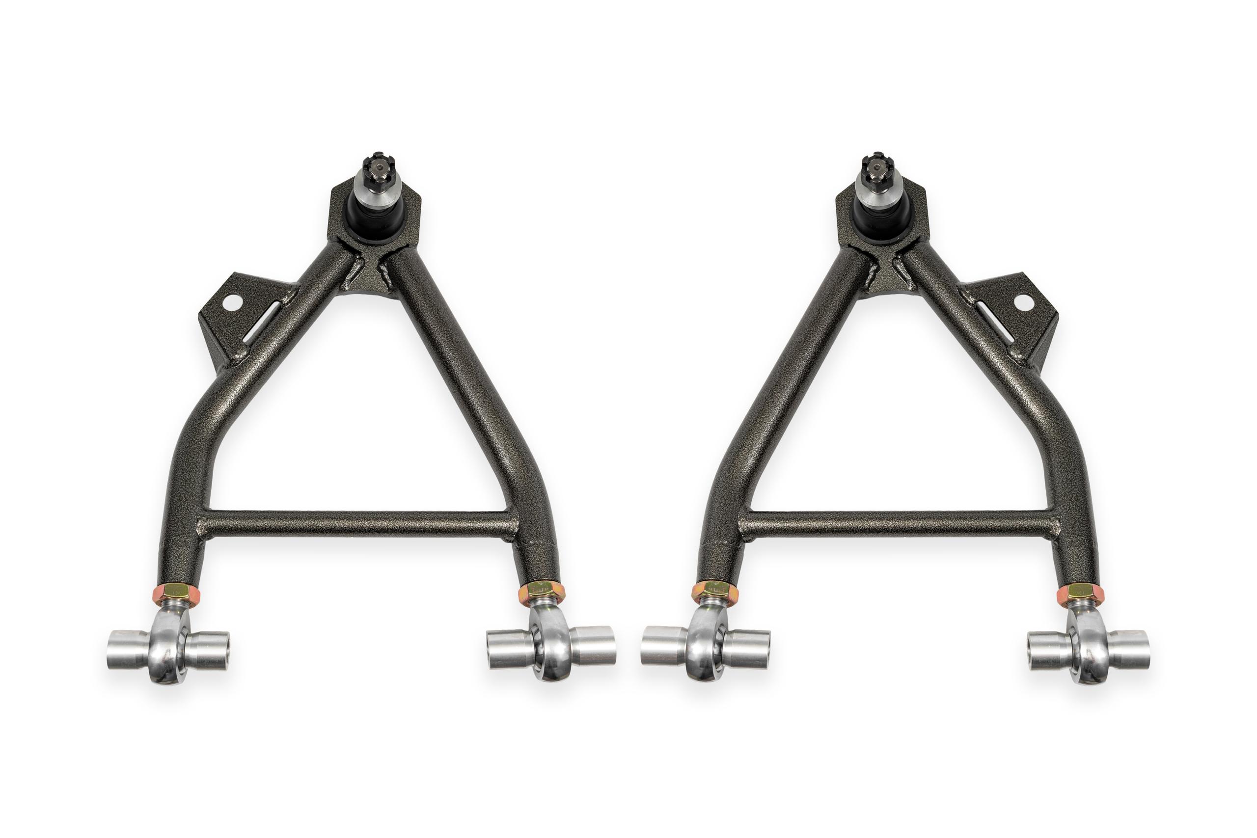 BMR AA042H Black A-Arms, Lower, Coilover, Adjust, Rod End, Std Ball Joint 1994 - 2004 SN95 Ford Mustang