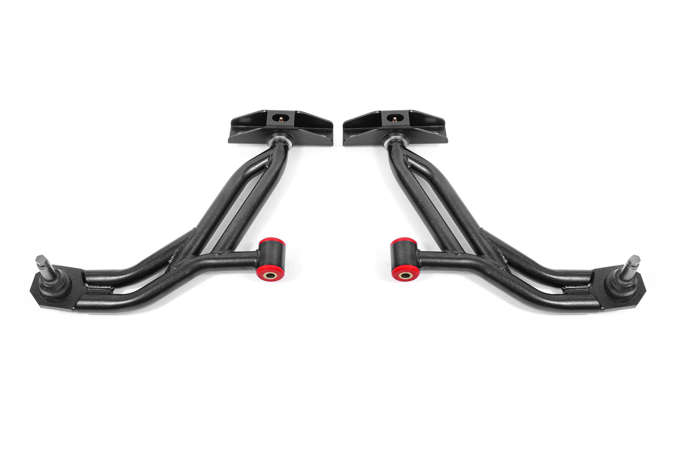 BMR Fabrication A-arms, Lower, Non-adjustable, Poly/Delrin Bushings, 19mm Tall Ball Joint (2010-2014 Mustang) - AA756H