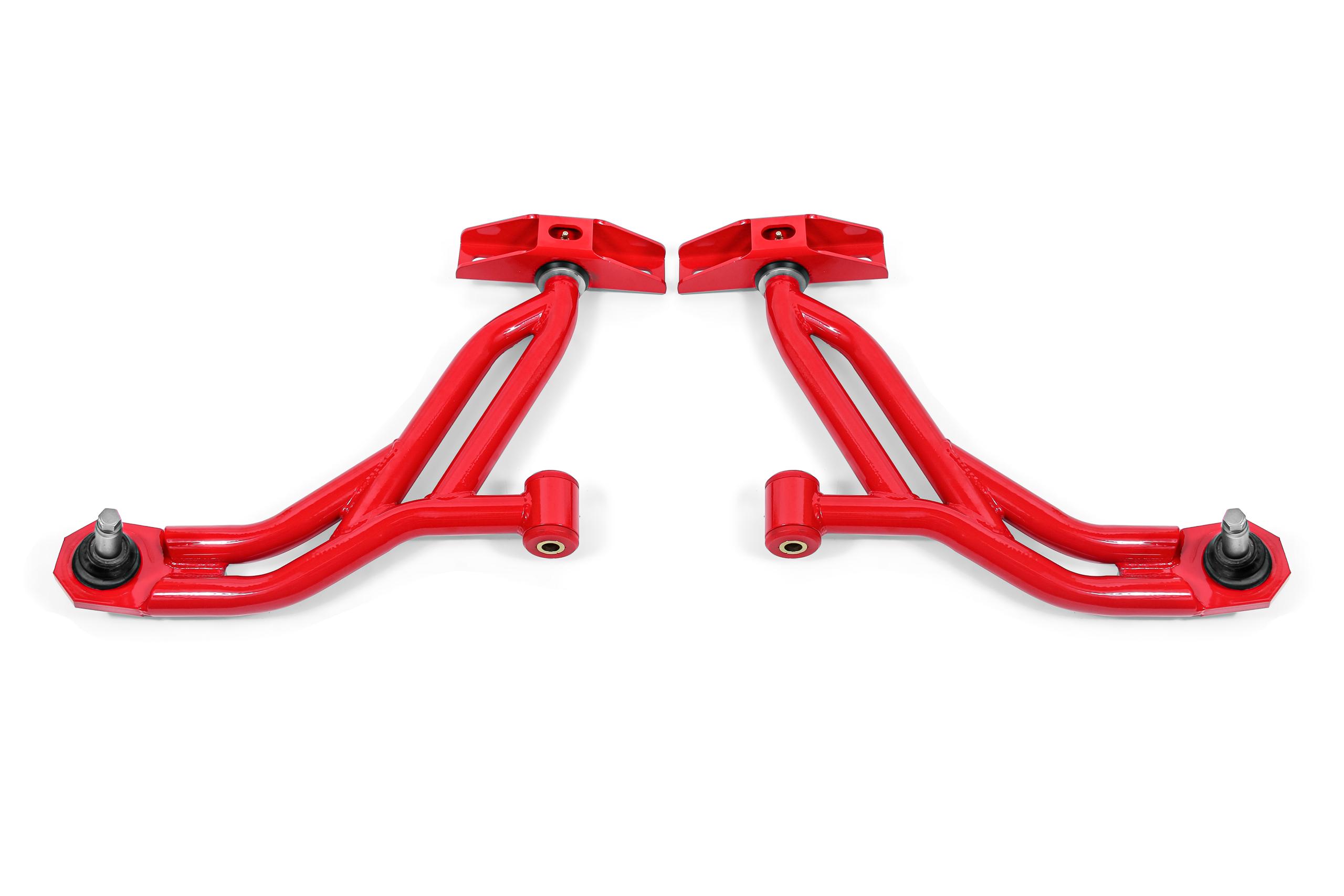 BMR Fabrication A-arms, Lower, Non-adjustable, Poly/Delrin Bushings, 19mm Tall Ball Joint (2010-2014 Mustang) - AA756R