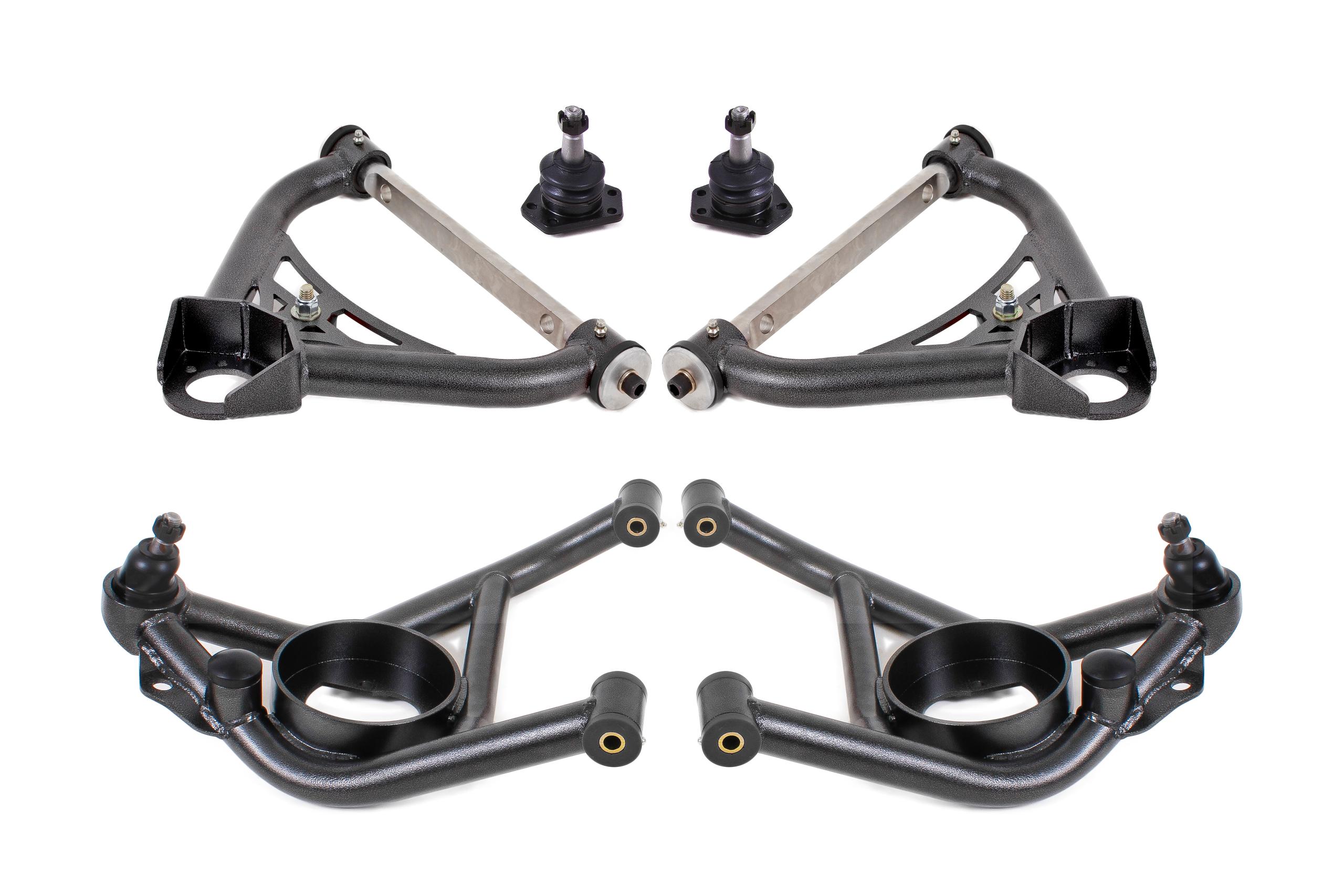 BMR Fabrication A-Arm Kit, Upper (Aau321) And Lower (Aal321) (1970-1981 Chevrolet Camaro, Chevrolet Nova, Pontiac Firebird) - AAK321H